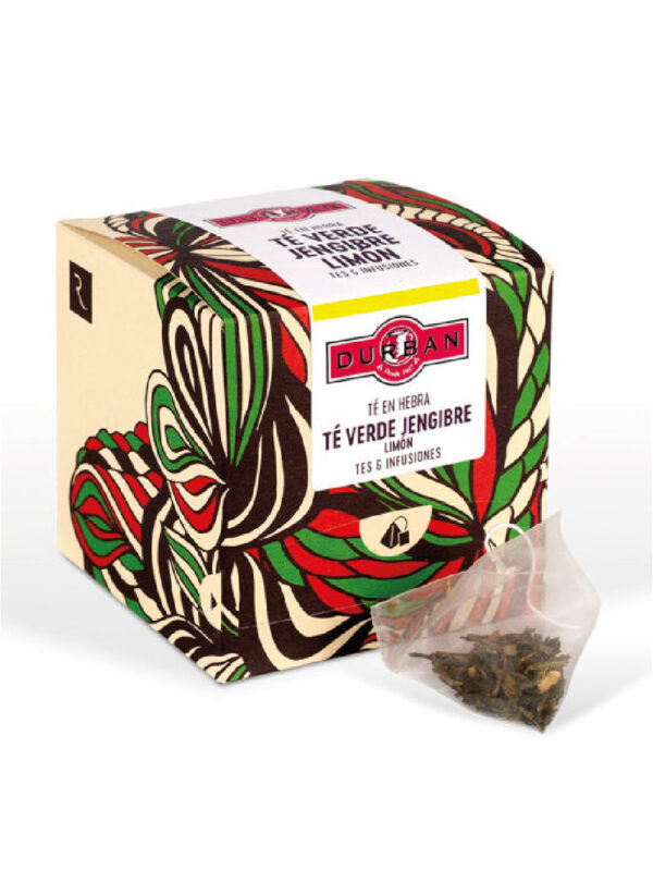Té Durbán verde jengibre y limón
