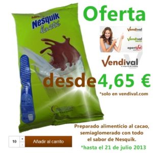 Oferta Cacao Nesquik lacte