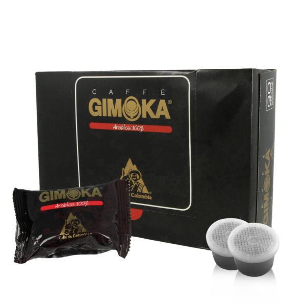 Capsulas de cafe colombiano Gimoka - Grupo Vendival