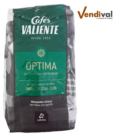 cafe para maquinas expendedoras valiente optima