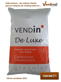 leche para maquinas expendedoras vending del fabricante Vendin