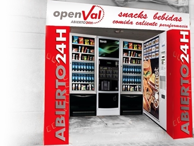 tiendas 24 horas vending en Valencia