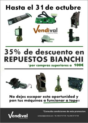 repuestos vending