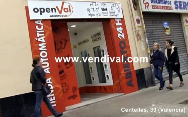 nueva tienda24 horas en calle centelles de valencia