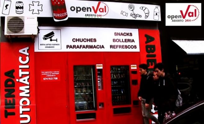 tienda vending 24 horas en Valencia