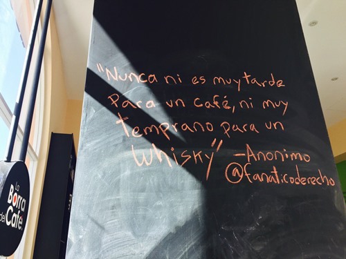 Frases de amor y café en Twitter