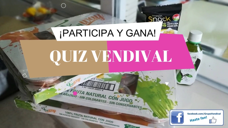 sorteo de productos vending saludables