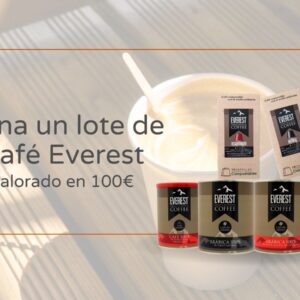 SORTEO | Gana un lote de productos Café Everest con tus compras Vendival
