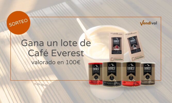 SORTEO | Gana un lote de productos Café Everest con tus compras Vendival